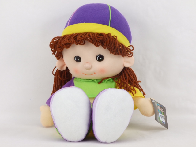 mk3410073 20 inch sponge doll(2) 二款20寸填棉卡通男女孩 mktoys.