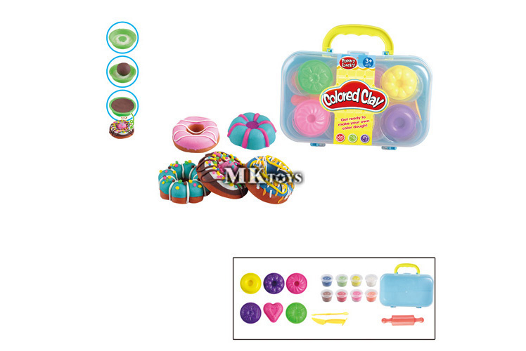 mkl756356 play dough 手提盒甜甜圈彩泥 mktoys,美佳玩具 品類齊全的