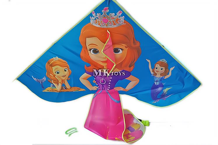 mkl622931 kite with wire 袋庄白雪公主多尾风筝配线 mktoys,all